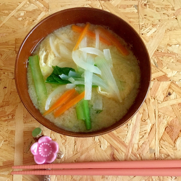 具沢山 油揚げ入り野菜のお味噌汁 レシピ 作り方 By まかろん 楽天レシピ 具沢山 油揚げ入り野菜のお味噌汁 レシピ 作り方 By まかろん 楽天レシピ